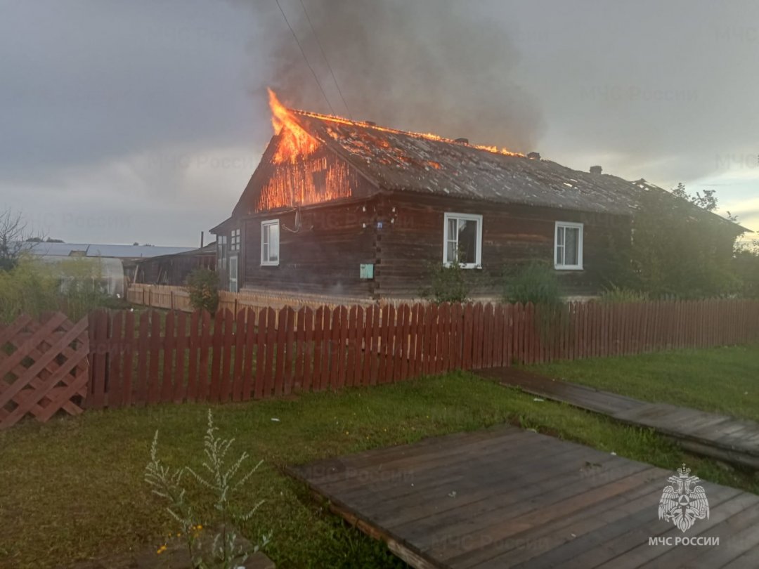 Пожар в Поназыревском муниципальном округе локализован